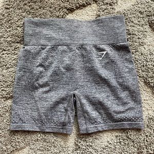 gray gymshark size medium biker shorts